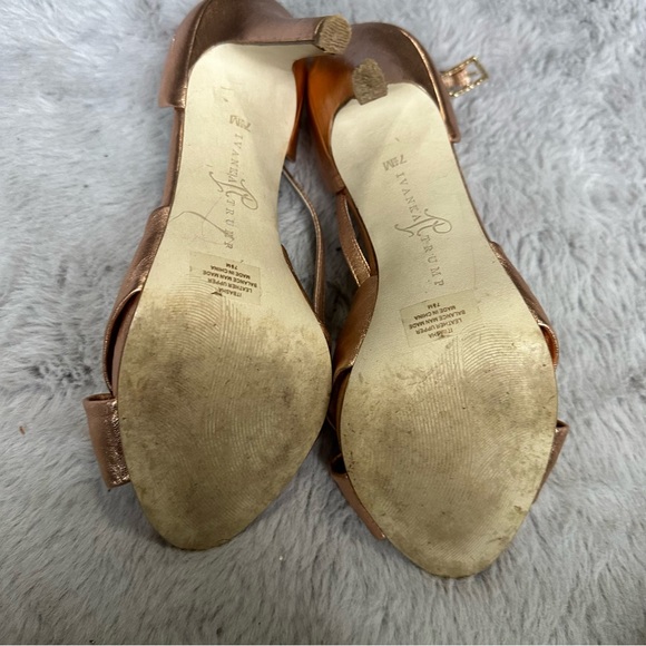 Ivanka Trump Basha shoes high heels open toes size 7.5M - Picture 7 of 9
